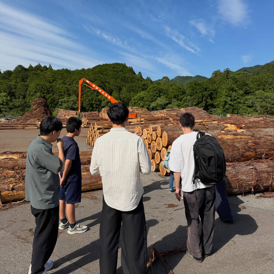 木材のルーツをたどる旅、のじもくツアー